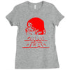dawn of the dead retro 70s horror zombie film Ladies Fitted T-Shirt