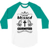 I Am One Blessed Grandmother 3/4 Sleeve Shirt
