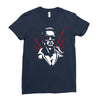 new retro 1980's the terminator Ladies Fitted T-Shirt