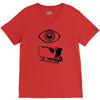 eye sleigh V-Neck Tee