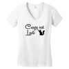 crazy cat lady Women's V-Neck T-Shirt