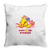 kino loves hong kong Throw Pillow