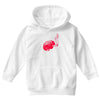 joint smoking brain Youth Hoodie