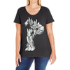 optimus prime 2 Ladies Curvy T-Shirt