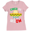 cinco de meow Ladies Fitted T-Shirt