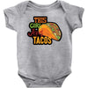this girl likes tacos Baby Bodysuit