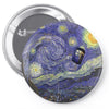 tardis starry night Pin-back button