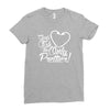 girls fish too only prettier Ladies Fitted T-Shirt