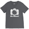 oh shoot camera V-Neck Tee