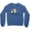 happy meowr Crewneck Sweatshirt