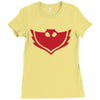 pj masks owlette symbol Ladies Fitted T-Shirt