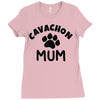 cavachon mum Ladies Fitted T-Shirt
