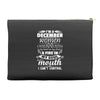 I Am A December Women Accessory Pouches