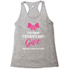 I'm Your Father's Day Gift Mom Says You're Welcome Baby Girl Racerback Tank