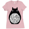 totoro Ladies Fitted T-Shirt