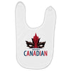 mouthy canadian Baby Bibs