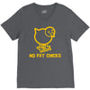 no fat chicks V-Neck Tee