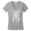 critters Women's V-Neck T-Shirt