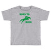 born to ride horse riding pony horse Toddler T-shirt