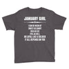 Super January Girl Youth Tee