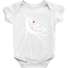 flying rudolph Baby Bodysuit