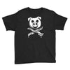 pig bacon cross bones pirate Youth Tee