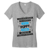 It's A Poppy Thing Women's V-Neck T-Shirt