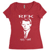 robert kennedy homage Women's Triblend Scoop T-shirt