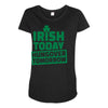 hungover tomorrow best trending Maternity Scoop Neck T-shirt