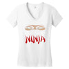 the last ninja Women's V-Neck T-Shirt