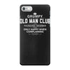 grumpy old man iPhone 7 Case