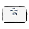 don't hassle the hoff Laptop sleeve
