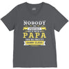 Nobody Is Perfect But If You Are A Papa You Are Pretty Damn Close V-Neck Tee