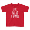 i do what i want Toddler T-shirt