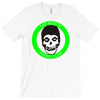 misfits fiend club green punk rock indie T-Shirt