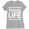 thug life Ladies Fitted T-Shirt