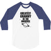 Greatest Grammy In The Universe 3/4 Sleeve Shirt