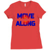 move along got nothing for you Ladies Fitted T-Shirt