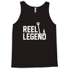 reel legend funny lure father's day country fishing bass humor Tank Top