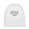 i'd rather be playing video games (2) Baby Beanies