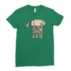 how many legs Ladies Fitted T-Shirt