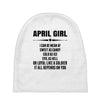 Super April Girl Baby Beanies