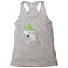 tribal parrot Racerback Tank
