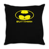 buttman Throw Pillow