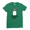 No Drama Llama Ladies Fitted T-Shirt