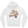the answer to the question Zipper Hoodie