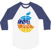 pizza! pizza! 3/4 Sleeve Shirt