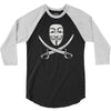 mask of modern mutiny 3/4 Sleeve Shirt