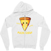 pizza chew! Zipper Hoodie