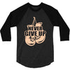 Never Give Up Uterine Cancer Awareness 3/4 Sleeve Shirt